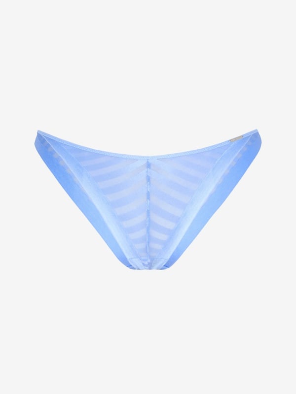 Show N' Tell Stripe String Bikini Panty