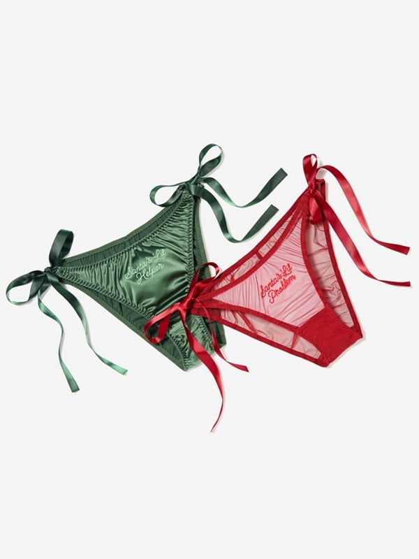 Flirty & Wordy Holiday 2-Piece Bikini Set