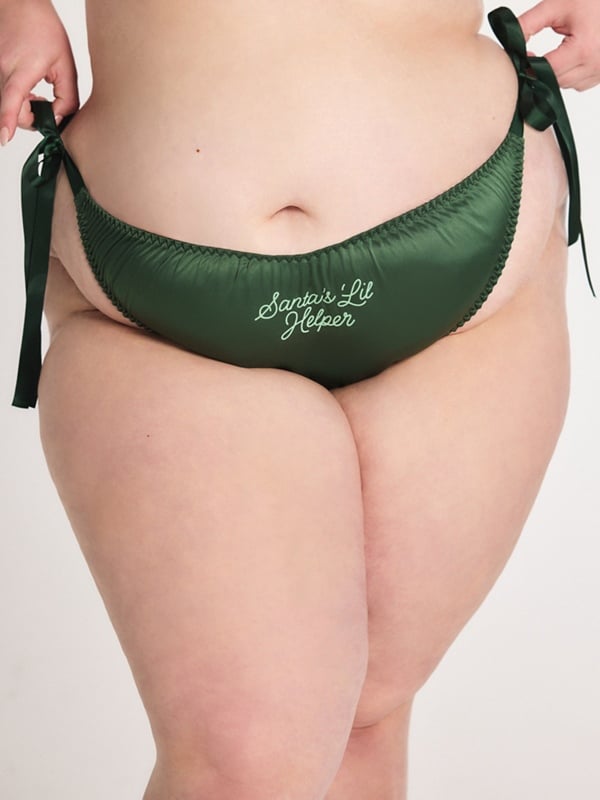 Flirty & Wordy Holiday 2-Piece Bikini Set