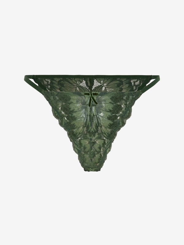 Plush Rush Velvet String Brazilian Panty