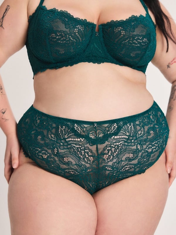 Romantic Corded Lace Hipster Panty