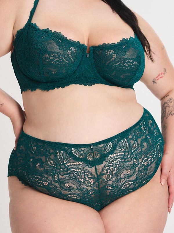 Romantic Corded Lace Hipster Panty