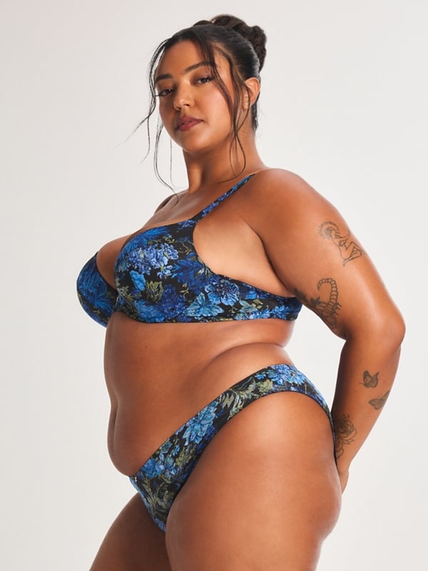 Floral Rush High-Leg Bikini Panty