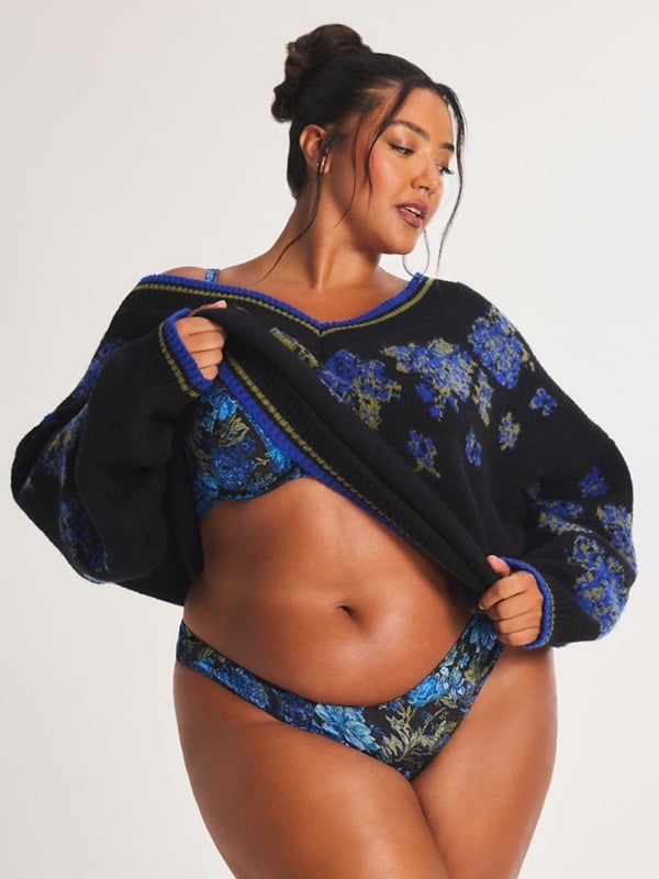 Floral Rush High-Leg Bikini Panty
