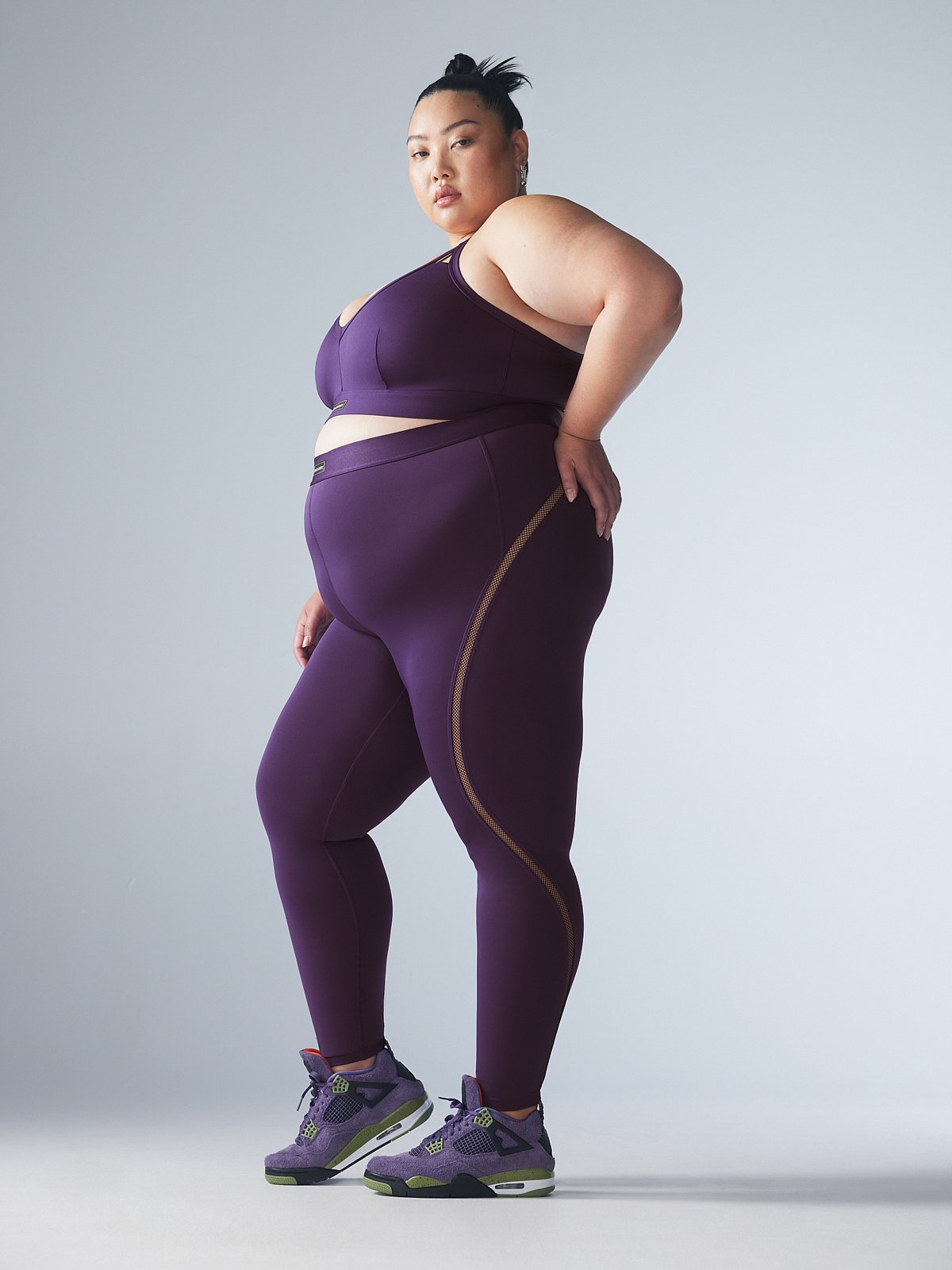 What I wore last week, curvy midsize workout daily outfits! Save