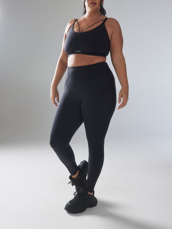 Curve Alert High-Waist Rib Legging