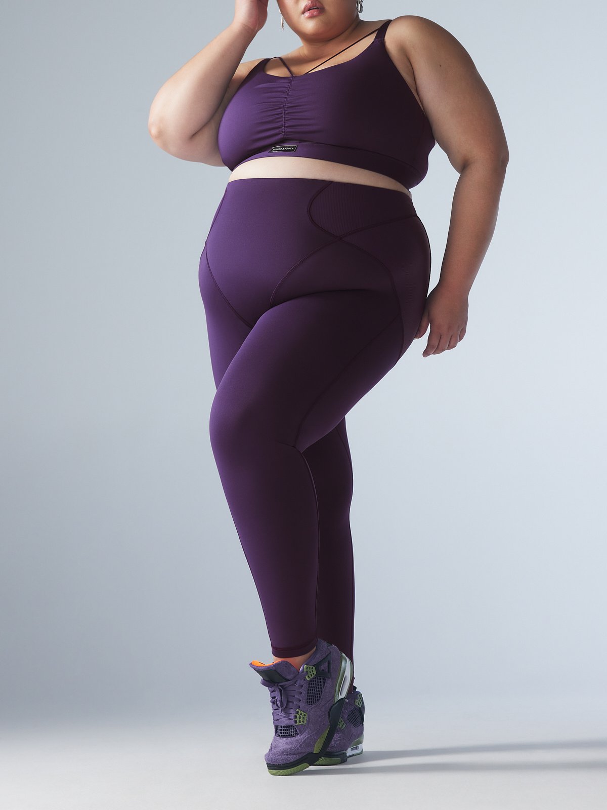 Plus Size In The Zone Leggings  Curve leggings, Curvy outfits