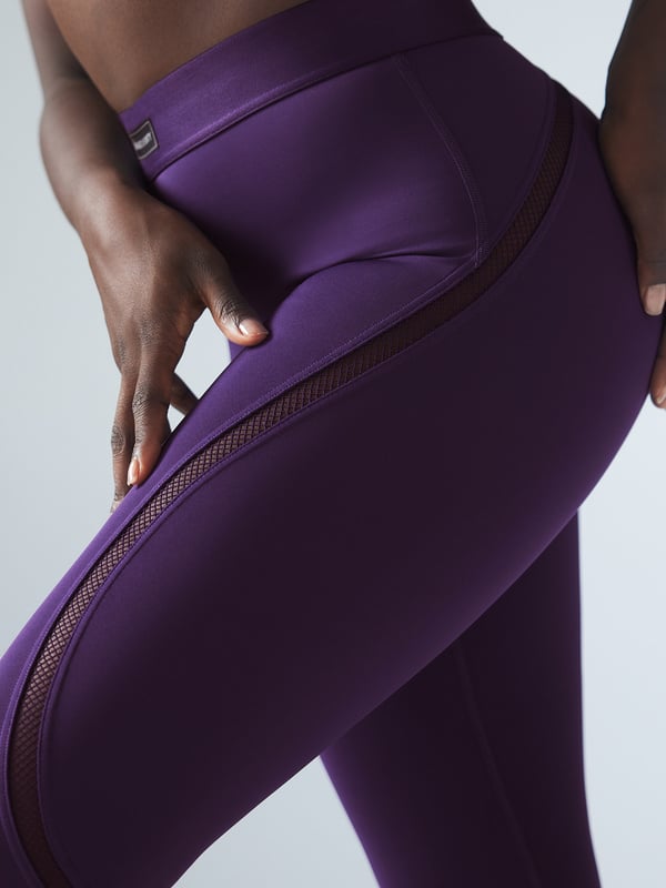 New Savage X Fenty sz XL Tight Leggings purple R2