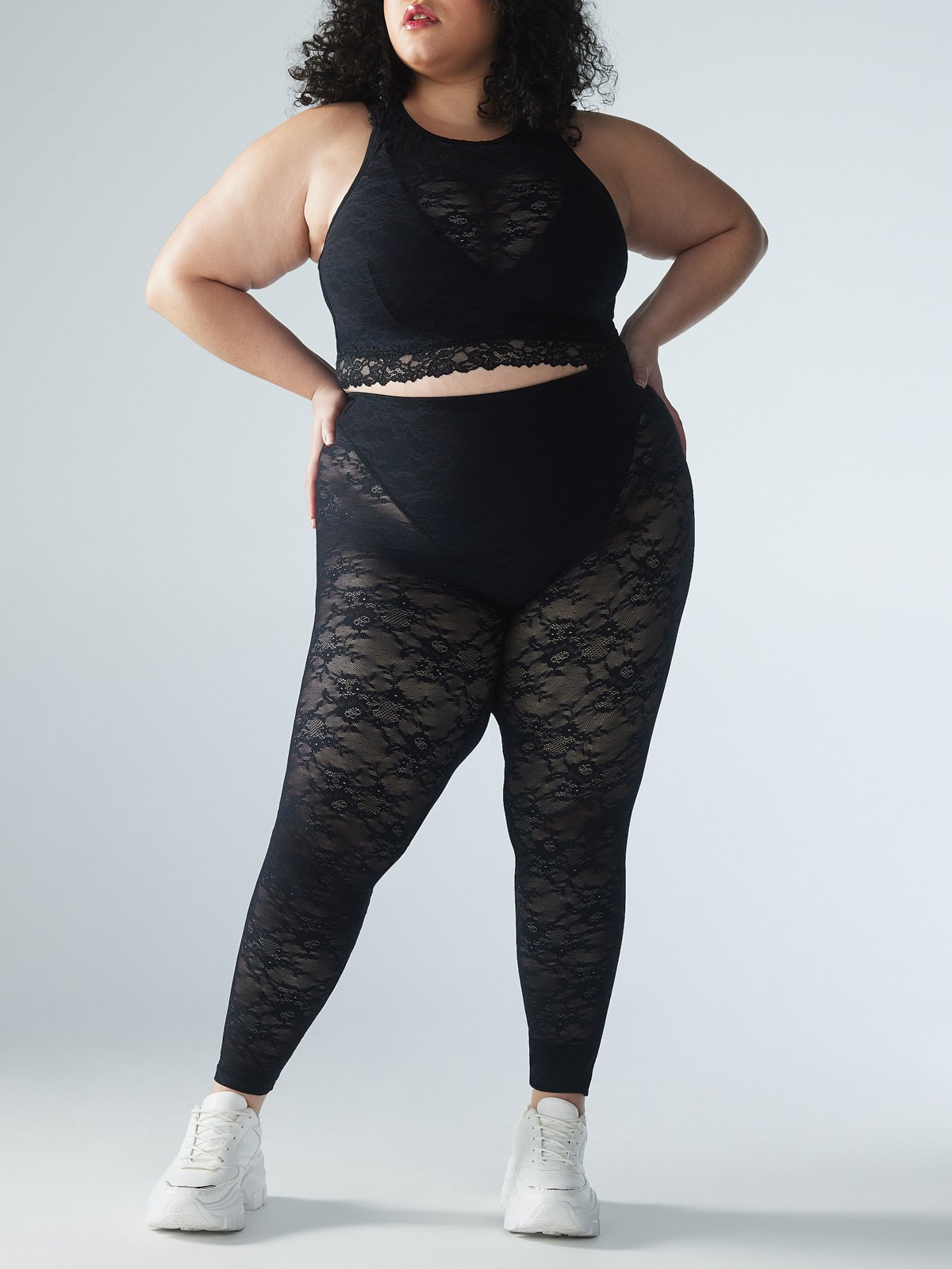 Black Lace Two Piece Set For Women Perfect For Parties, Clubs, And  Festivals Includes See Through Crop Top And Lace Leggings Matching Set  X0709 From Musuo03, $16.4 | DHgate.Com