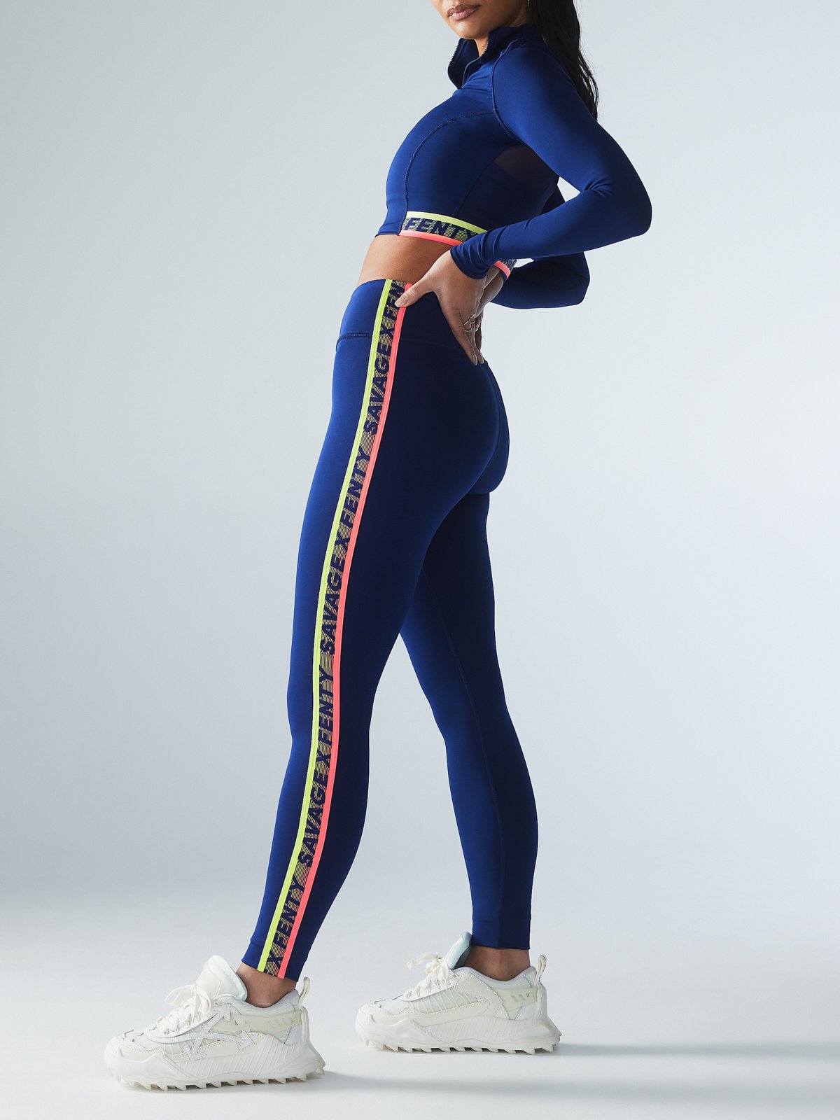 Savage X Fenty Sport X Mesh High-Waist Legging ($84.95), Precious Lee  Talks Size-Inclusive Activewear and Advice For Aspiring Models