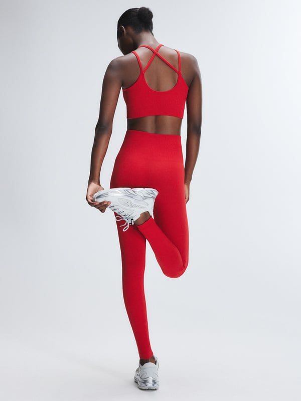 Seamless Rib Sport High-Waist Legging
