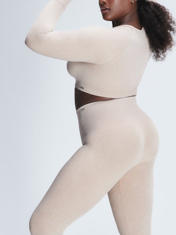 Seamless Rib Sport High-Waist Legging