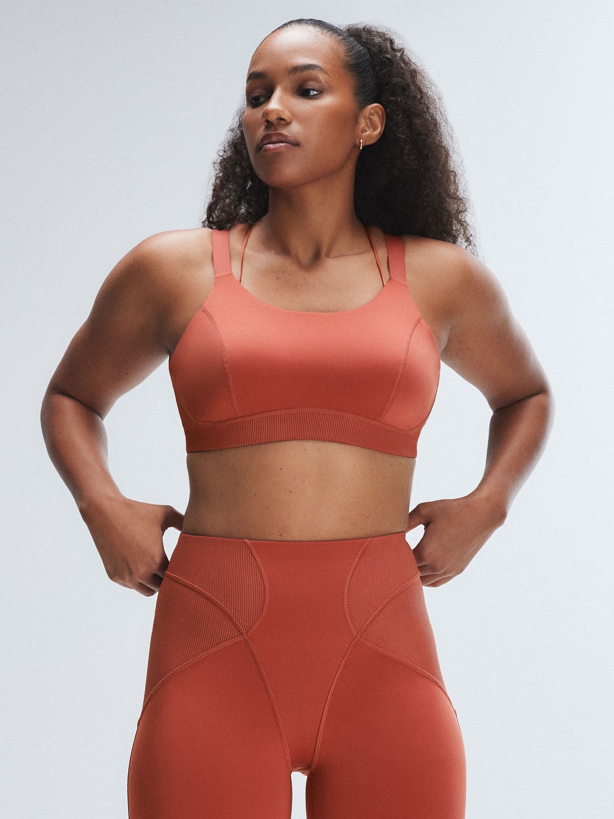 Curve Alert High-Waist Rib Short