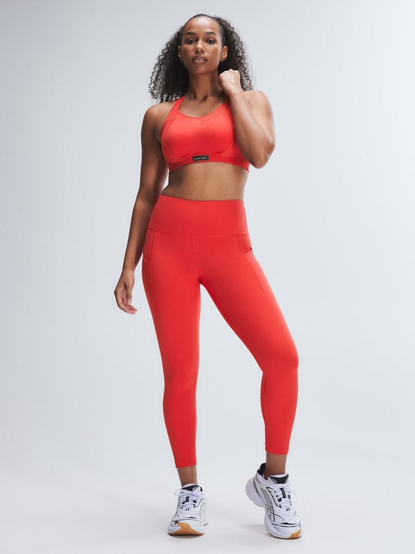 Running Hot 7/8 High-Waist Side Pocket Legging