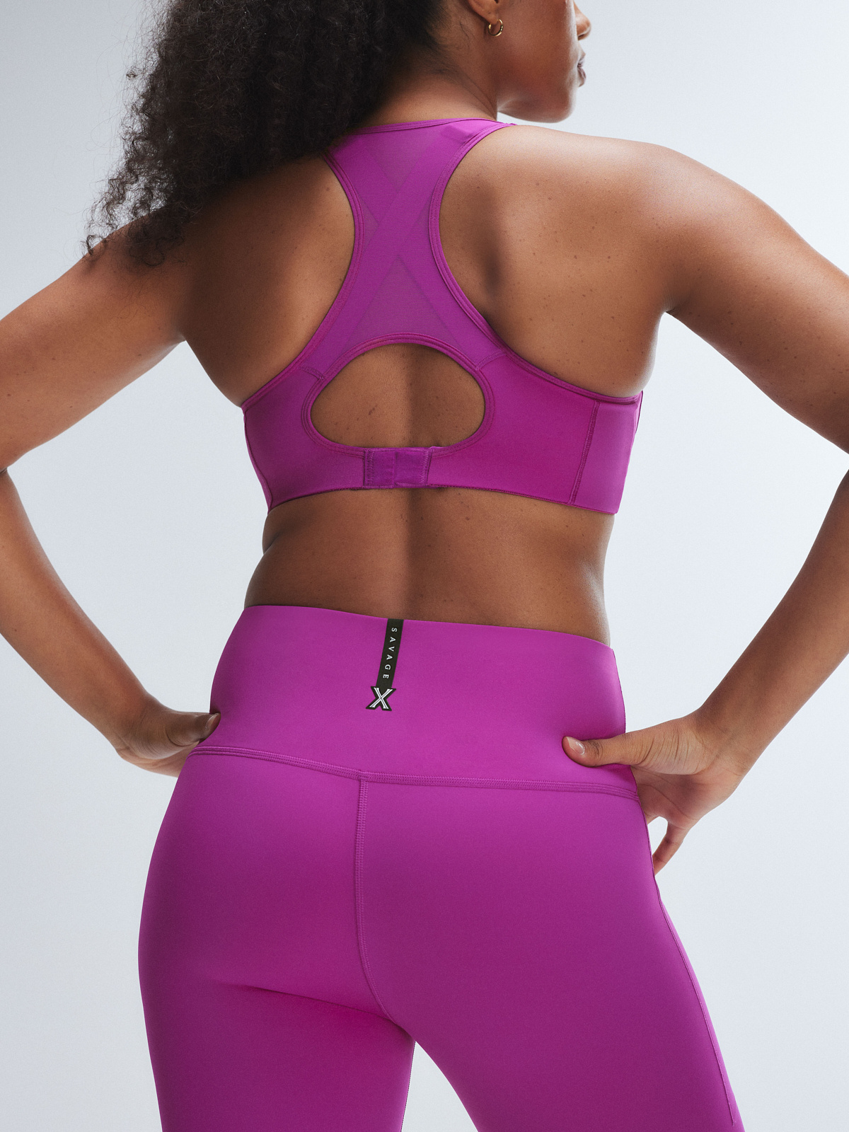 Running Hot 7/8 High-Waist Pocket Legging in Purple | SAVAGE X FENTY