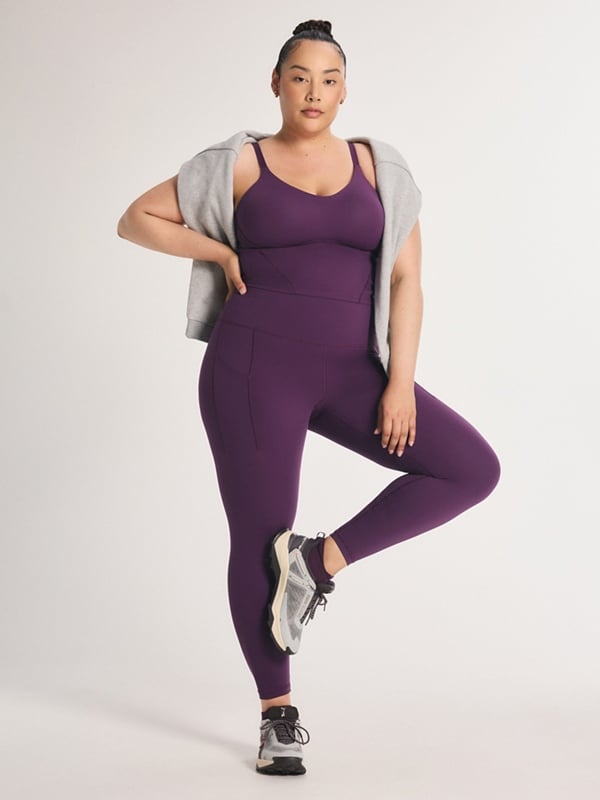 Running Hot 7/8 High-Waist Side Pocket Legging