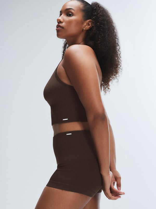 Seamless Rib Sport High-Waist Short