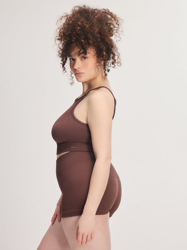 Seamless Rib Sport High-Waist Short