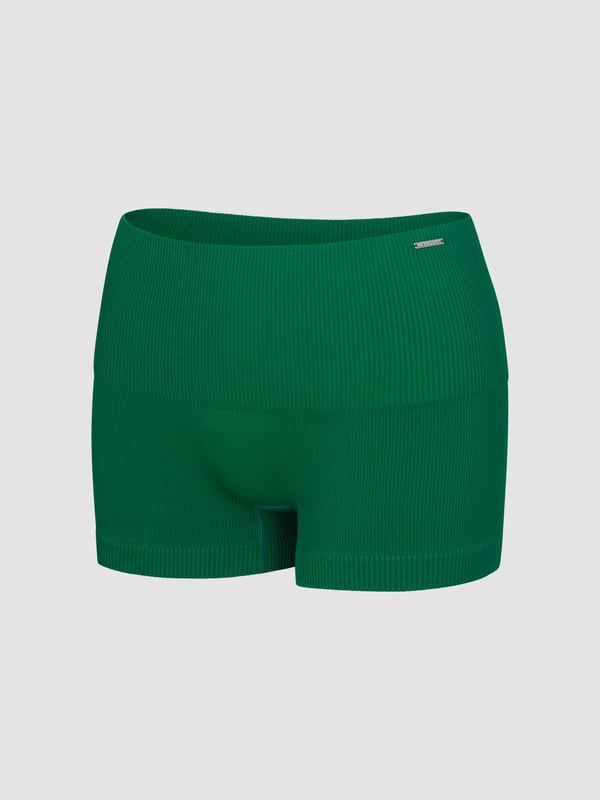 Seamless Sport High-Waist Short in Green | SAVAGE X FENTY