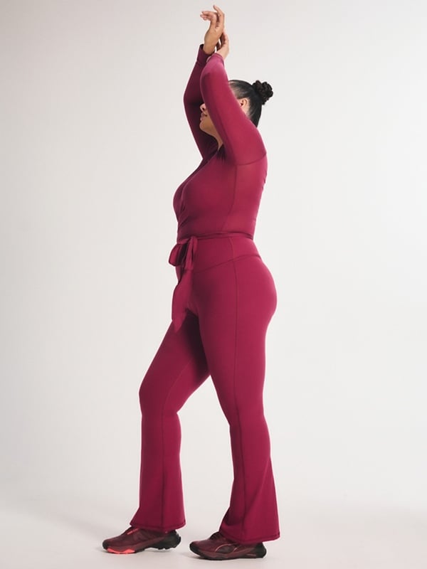 Supple Flex High-Waist Flare Legging
