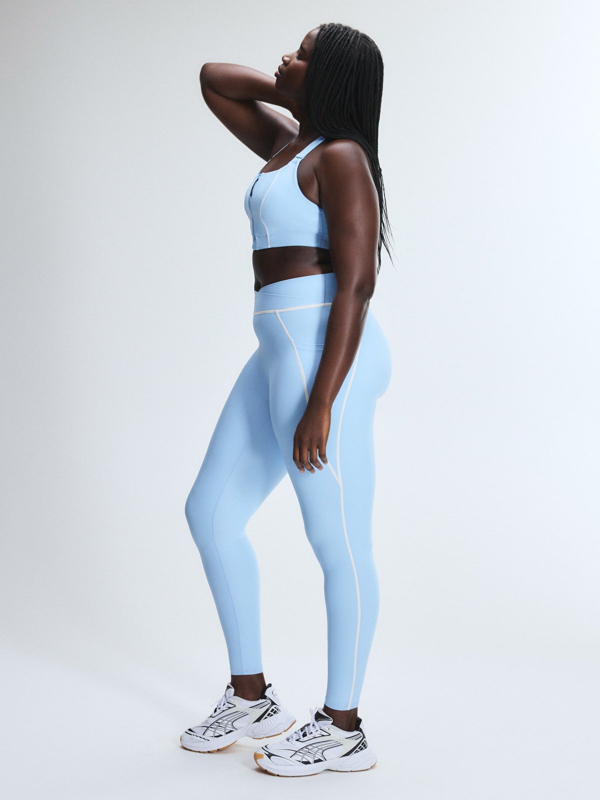 Cool Curves High-Waist No Front Seam Legging