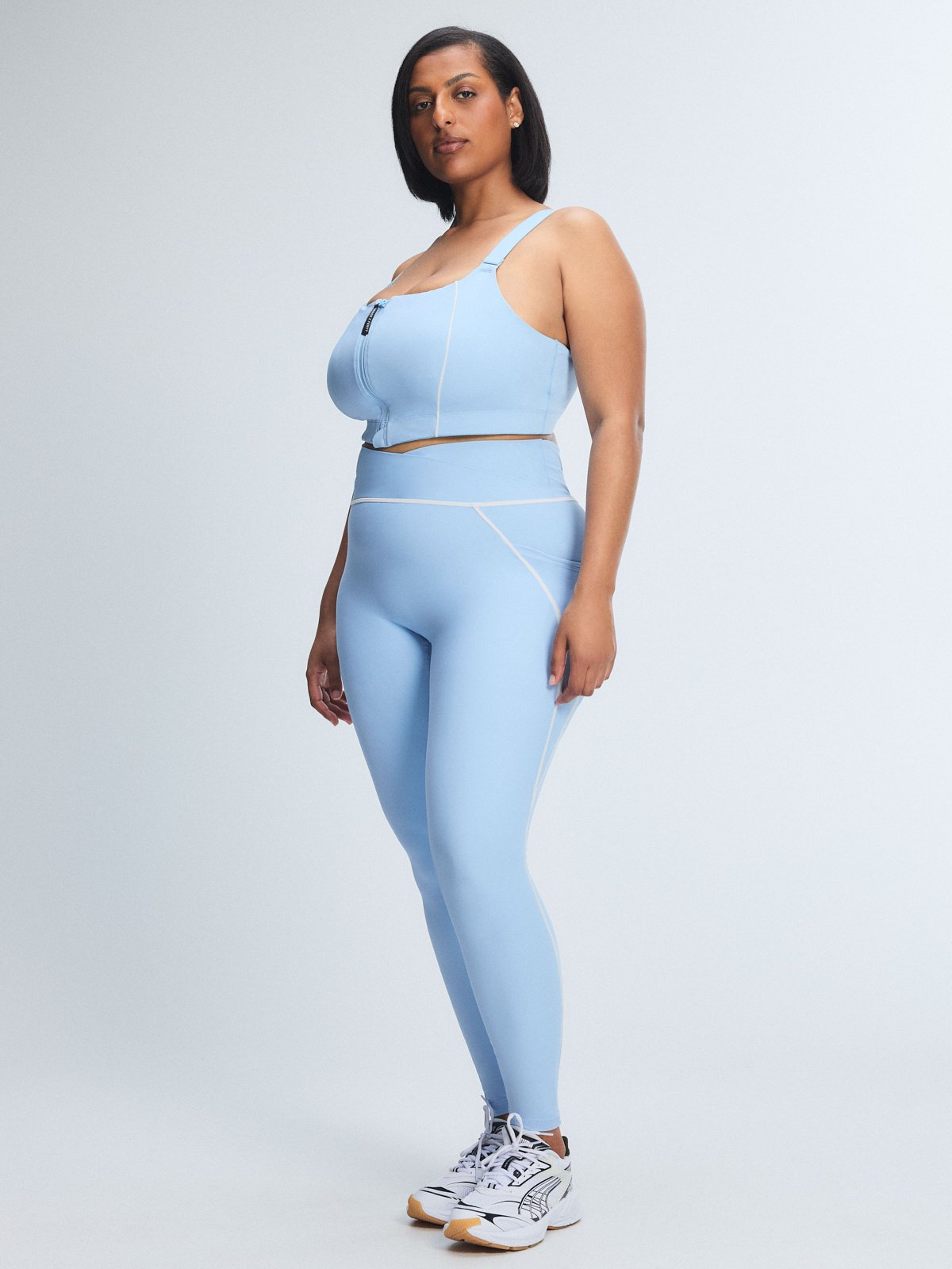 Cool Curves High-Waist No Front Seam Legging