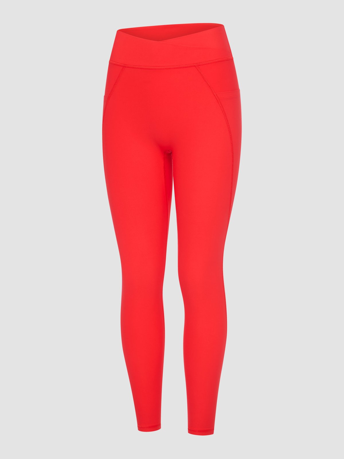 Cool Curves High-Waist No Front Seam Legging in Red | SAVAGE X FENTY