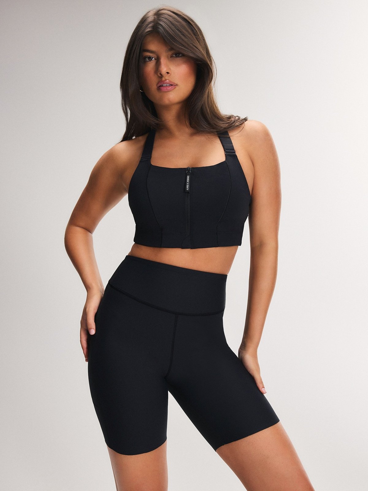 Cool Curves High-Waist Pocket Bike Short