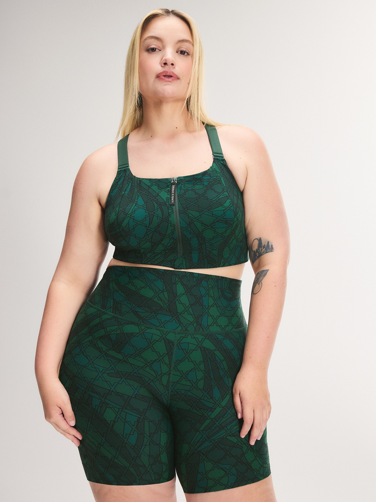 Cool Curves High-Waist Pocket Bike Short