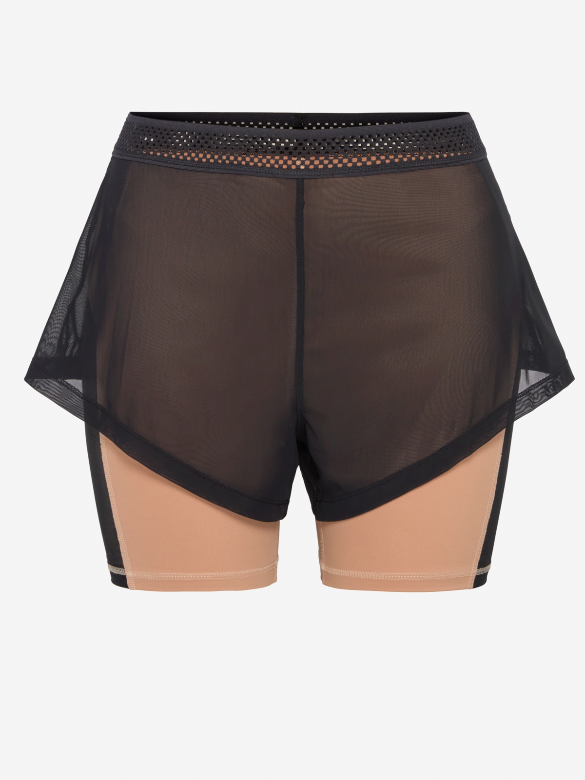 Cool Curves 2-In-1 Mesh Running Short