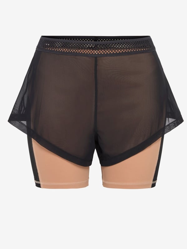 Cool Curves 2-In-1 Mesh Running Short