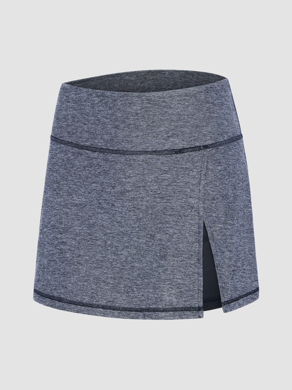 Supple Flex Wrap Skort in Grey | SAVAGE X FENTY