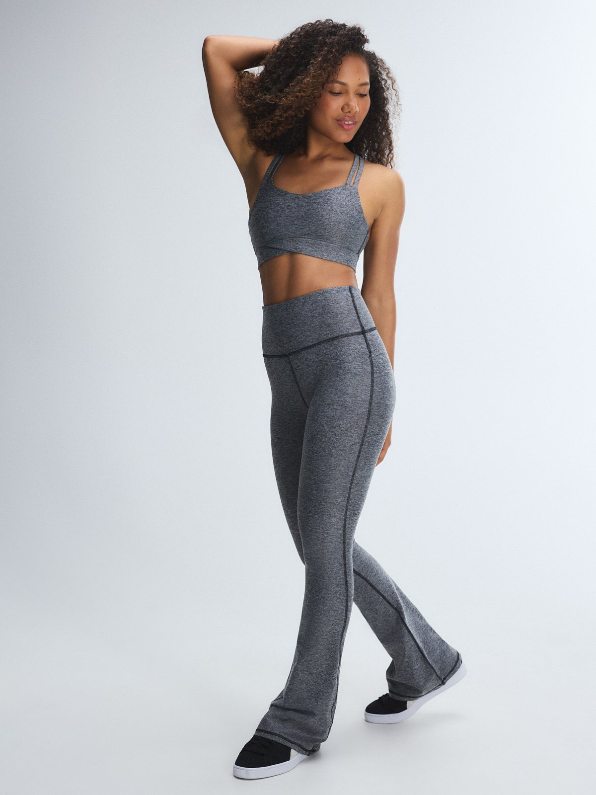 Supple Flex High-Waist Flare Legging