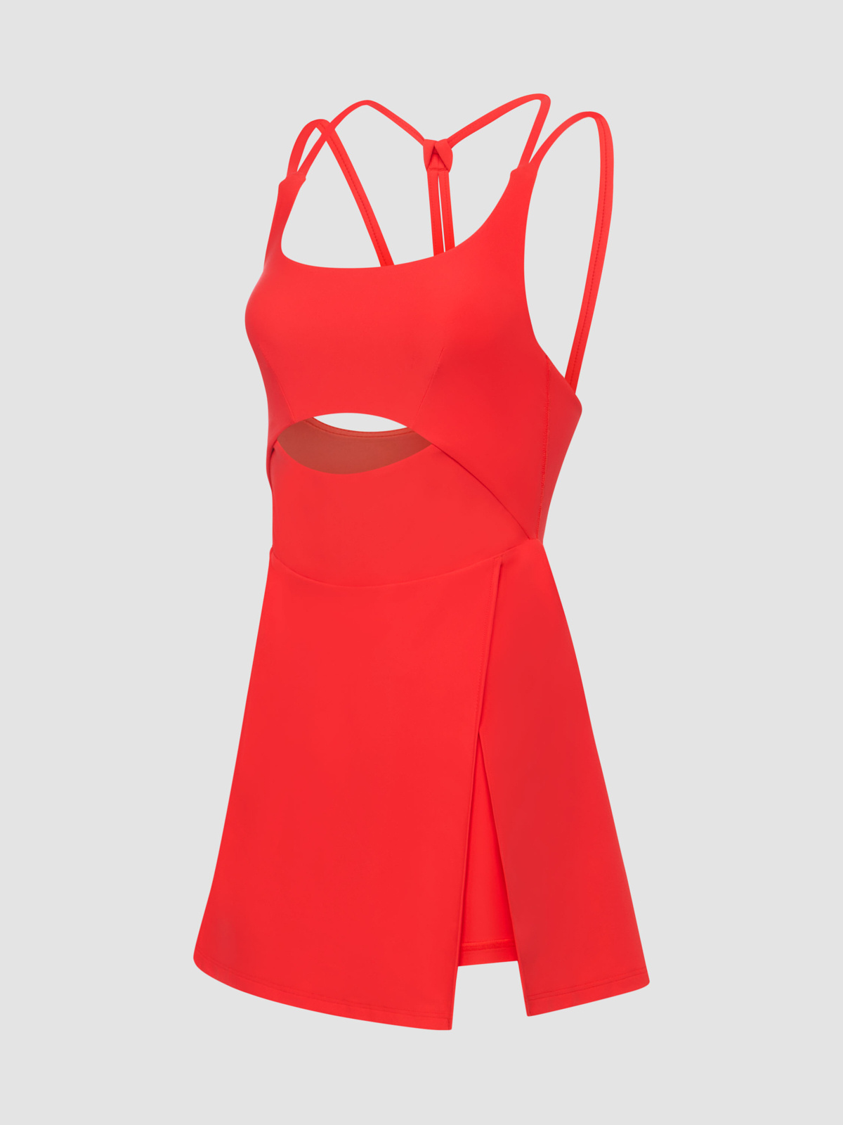 Cool Curves Strappy Back Sport Dress in Red | SAVAGE X FENTY