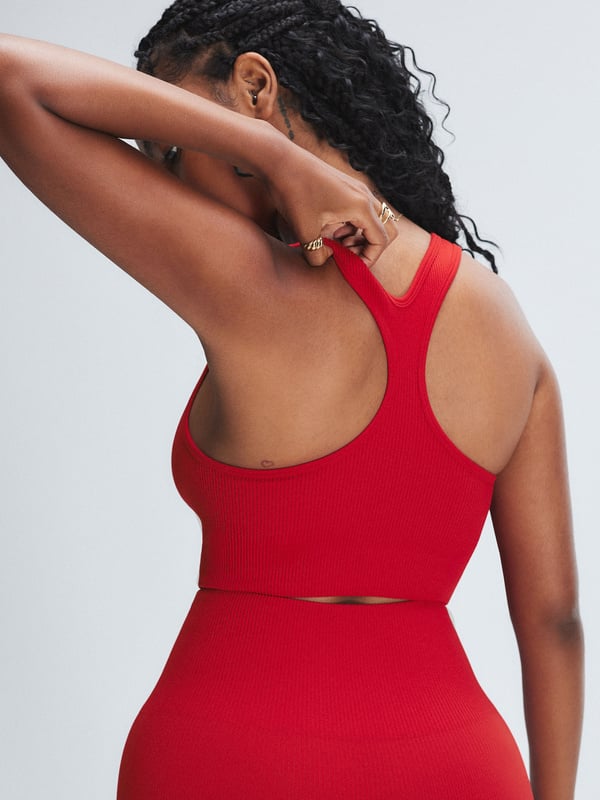 Seamless Rib Sport Racerback Tank