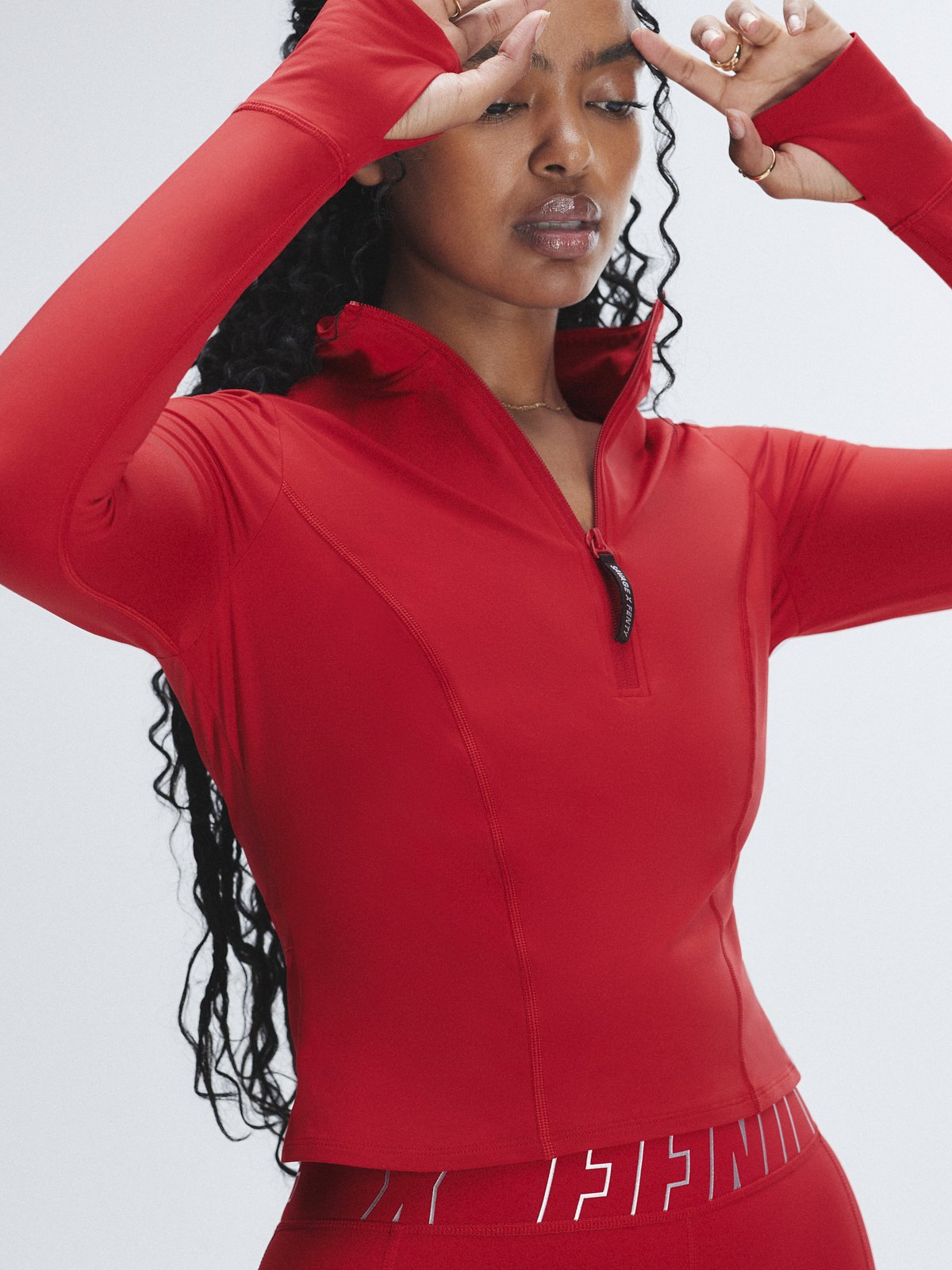 Band-It Half-Zip Long-Sleeve Top