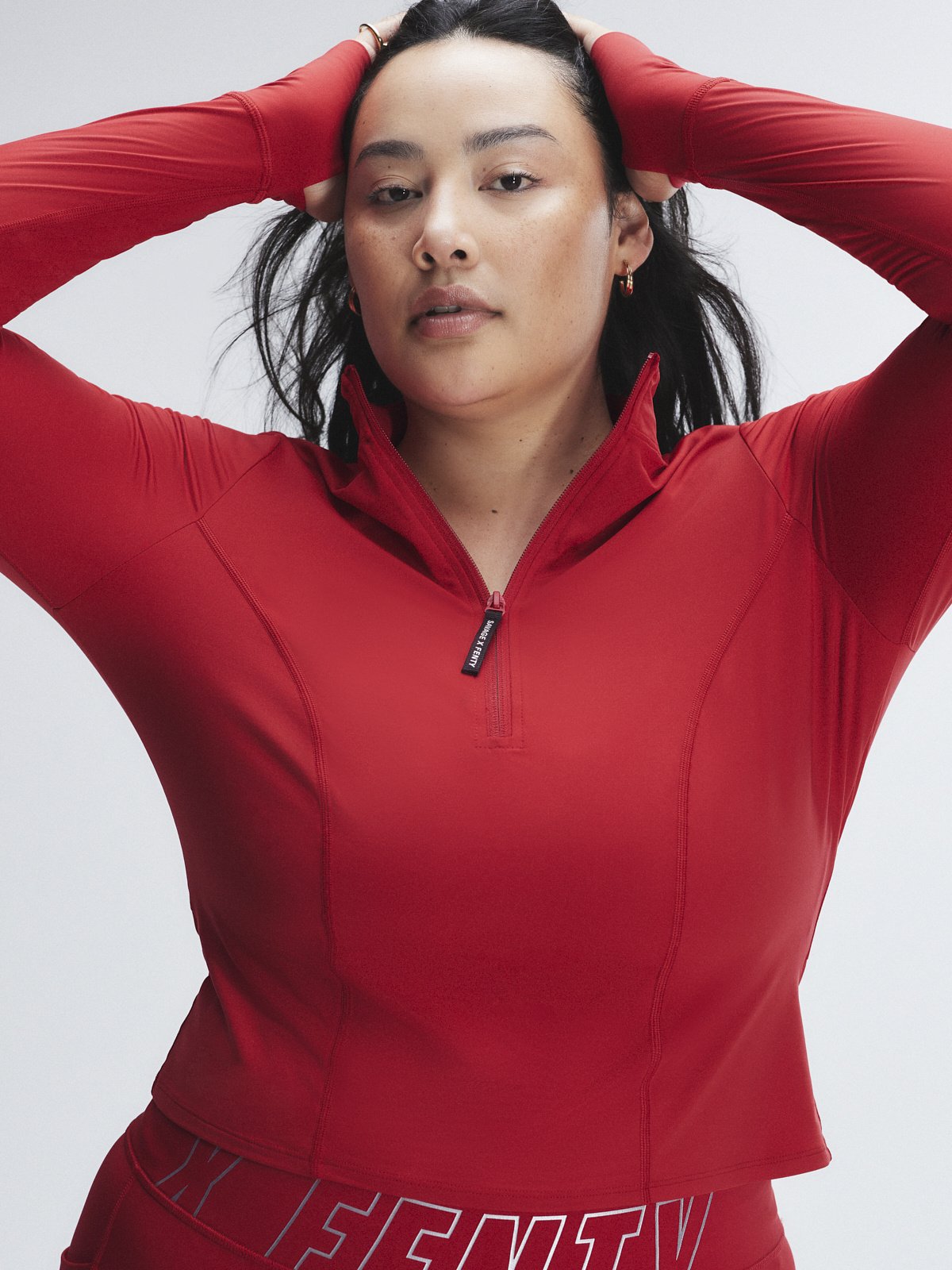 Band-It Half-Zip Long-Sleeve Top