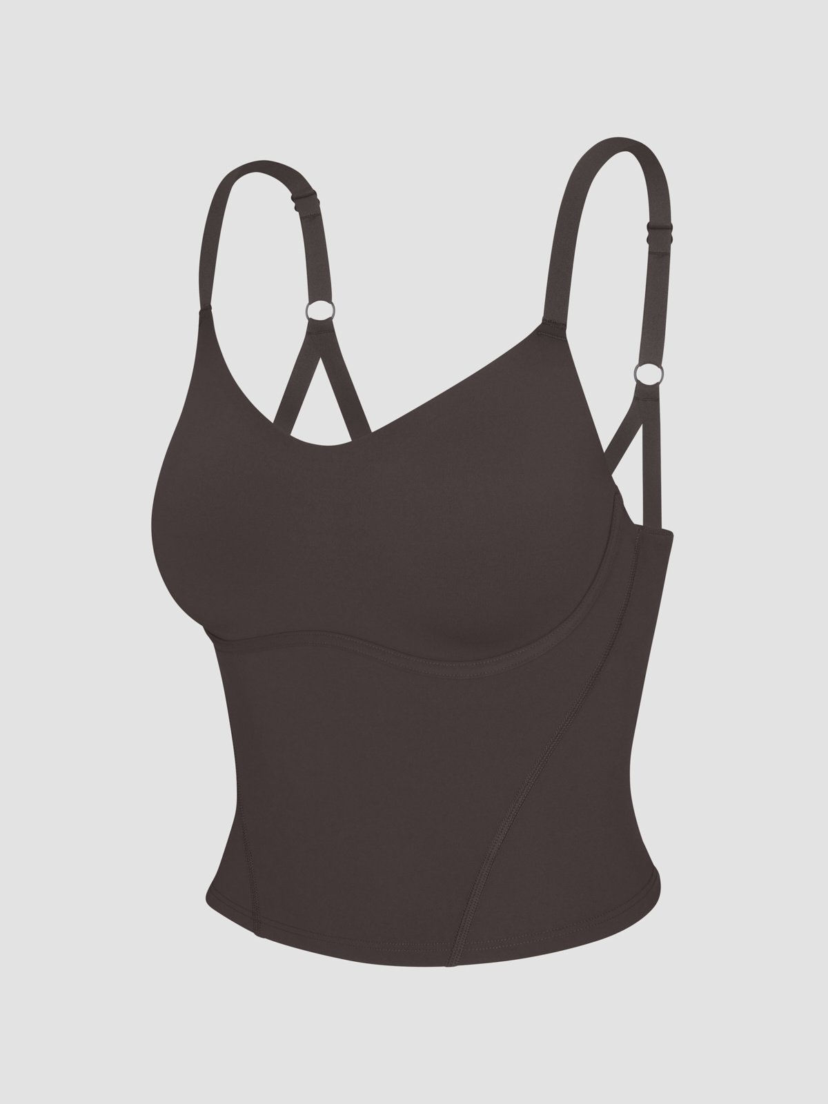 Running Hot Built-In Bra Tank in Brown | SAVAGE X FENTY