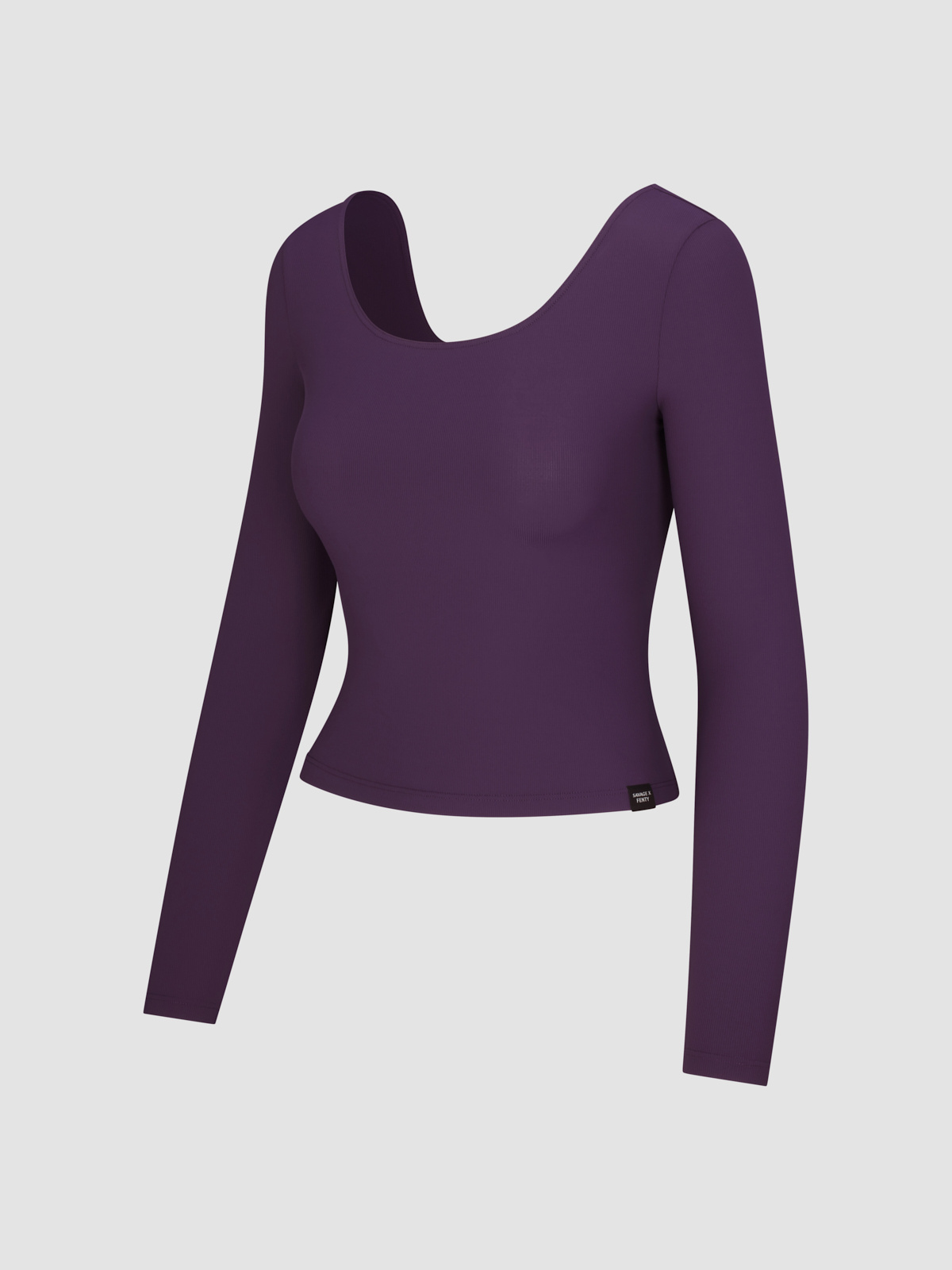 Light Layer Twist Back Top in Purple | SAVAGE X FENTY