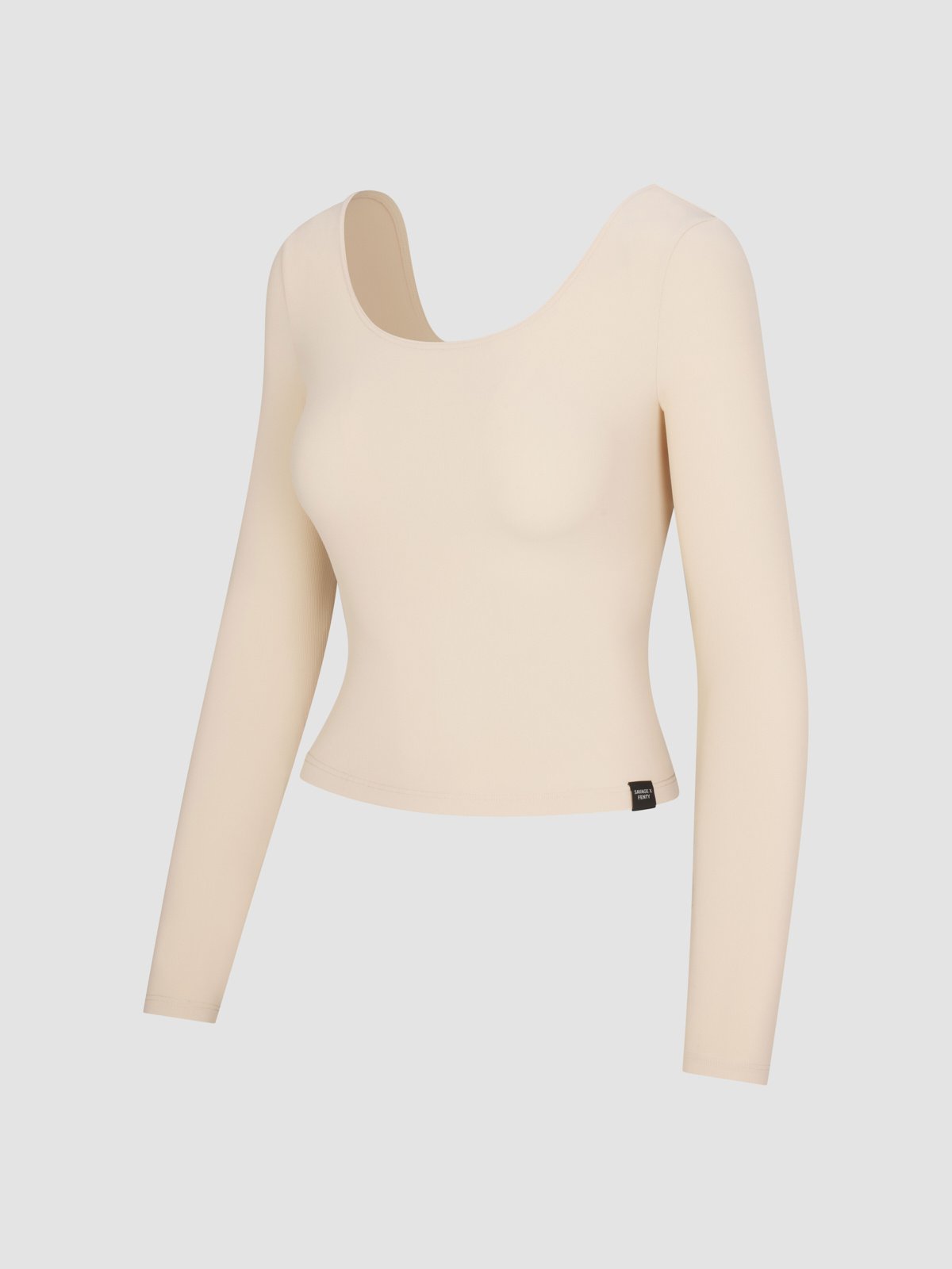 Light Layer Twist Back Top