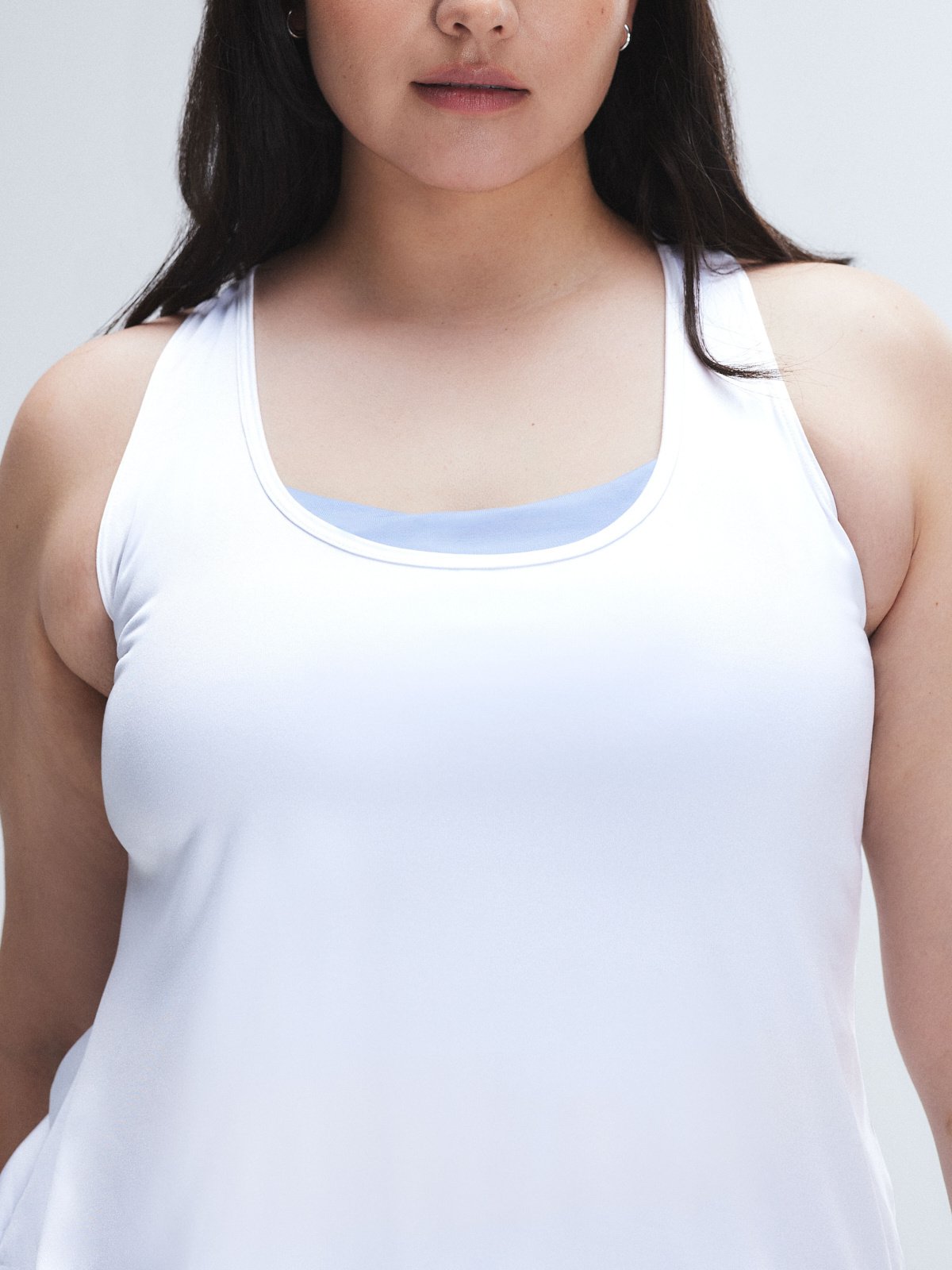 Supple Flex Open-Back Draped Tank