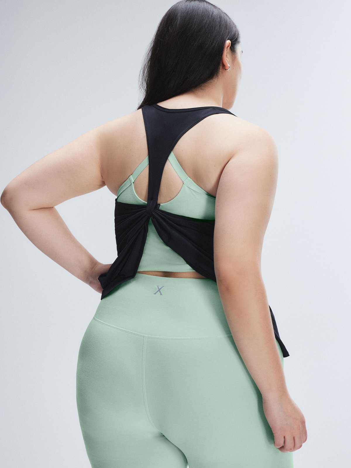 Supple Flex Open-Back Draped Tank